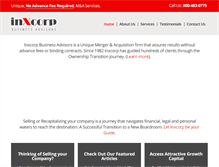 Tablet Screenshot of inxcorp.com